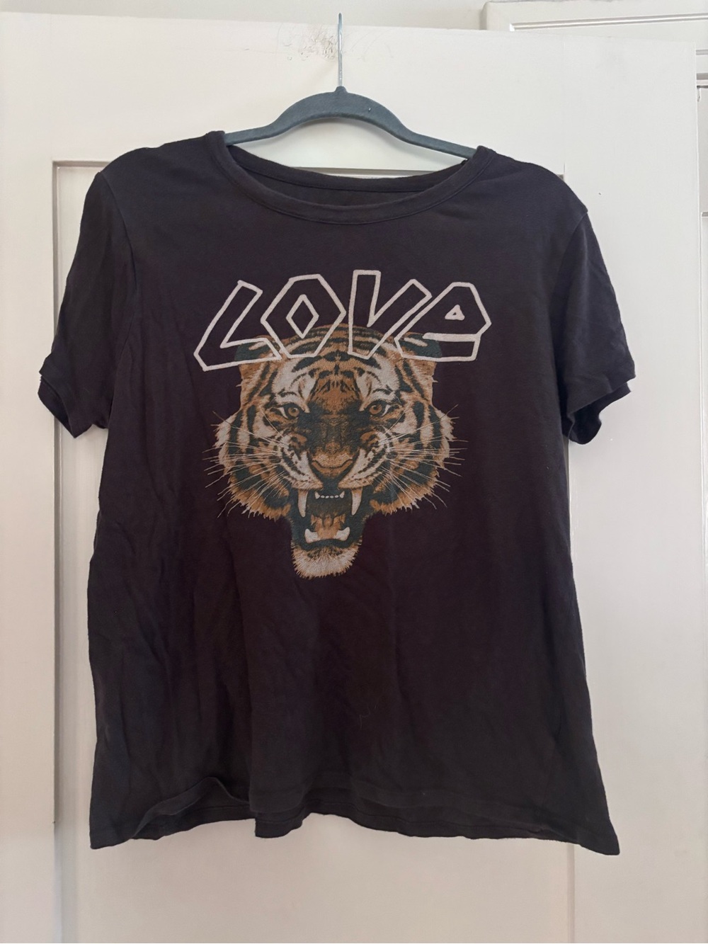 Chocolate Brown Tee with White CHASOR Logo